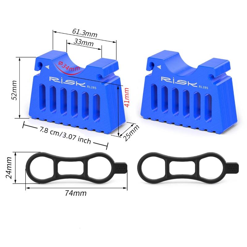 Road Bicycle Inverted Repair Stand Bike Front Handlebar Support Bicycle Parking Stabilizer Tool Cycling Accessories