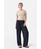 Jaa [Jaah] Elastic Waist Pants Navy