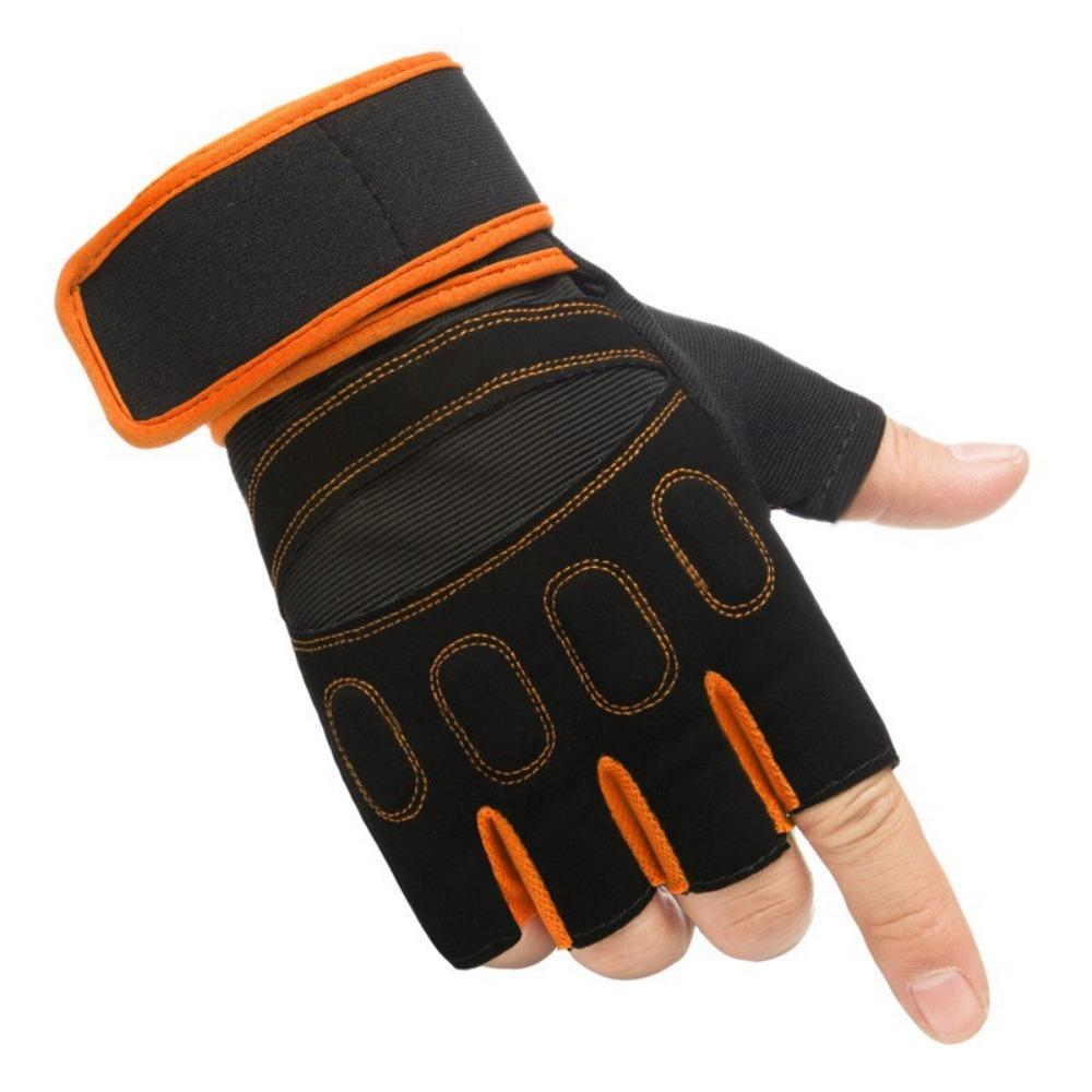 

Fitness sports breathable Korean version fashion gloves High Quality Durable Construction Stylish Design Practical Function Practical Daily Use average size