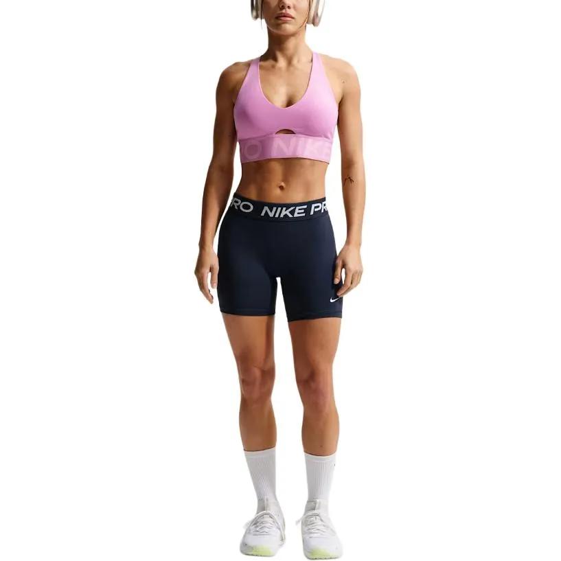 Nike Pro 365 Women's 5" Mid-Rise Shorts (Unisex) Sports Shorts 24352750 | Midnight Navy / white