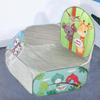 Foldable Kids Ball Pit Cartoon Animal Print Breathable Mesh Easy To Clean Playpen for Kids Daily Indoor Outdoor Play