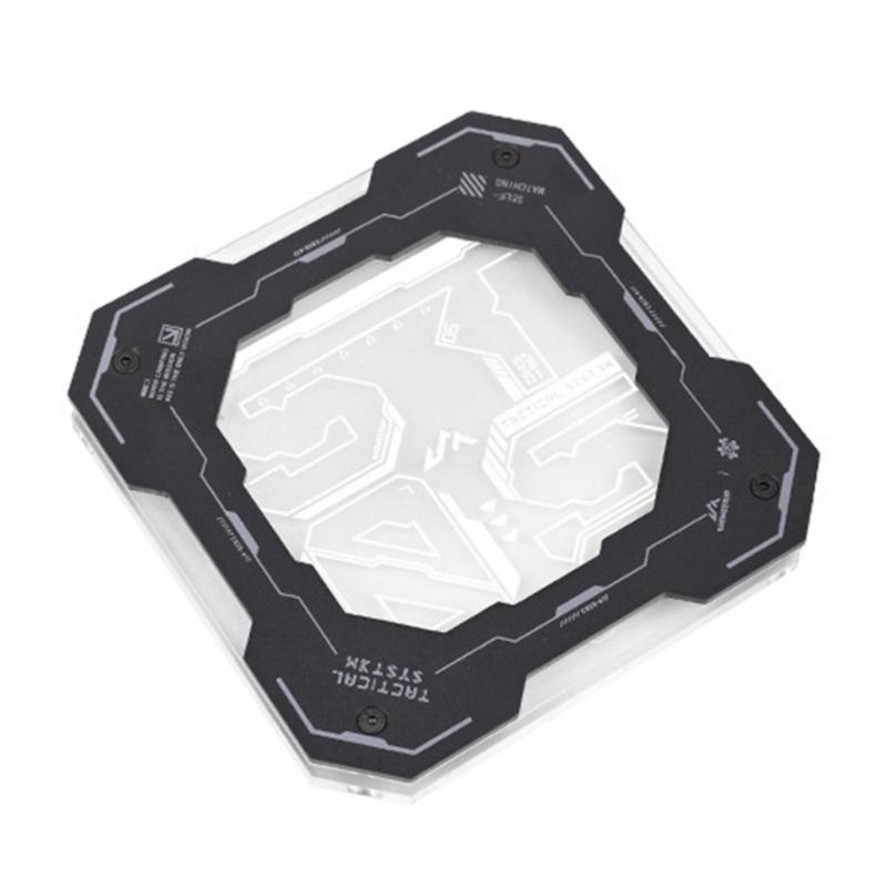 

Multipurpose Heat Resistant Acrylic Teas Coasters For Camping Outdoor Use Light Weight Aluminum Alloy Table Protector