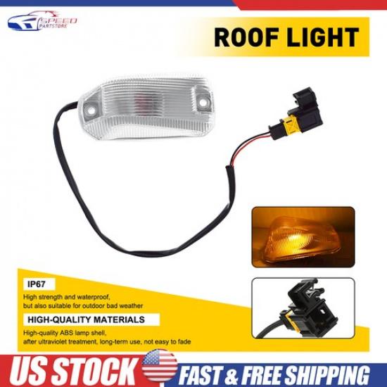 Front Halogen Cab Roof Marker Lamp for 2014-2024 Dodge ProMaster 1500 2500 3500