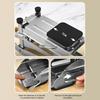 French Fry Cutter Stainless Steel Potato Chip Cutter with No-Slip Suction Base Versatile Vegetable Slicer for Potatoes Carrots Cucumbers