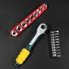 1/4 Head Screwdriver Pole 6.35mm Inner Hexagon Ratchet Socket Wrench Portable Ratchet Wrench For Forward And Reverse Rotation