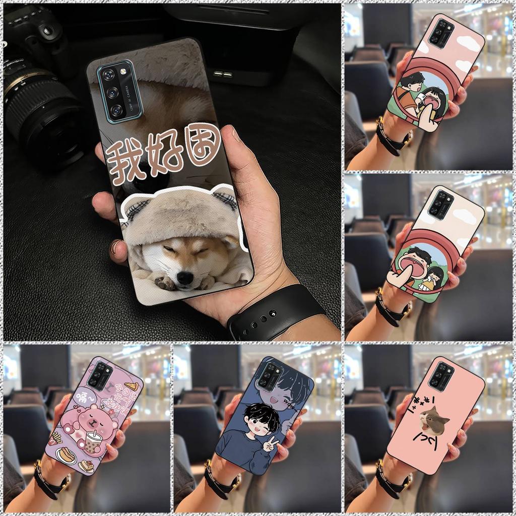 Durable Back Cover Phone Case For Blackview A100 Waterproof Shockproof Graffiti Anti-knock Cartoon Phone Pouch Full Wrap