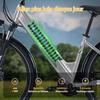 SPATIAL Vélo électrique 29" Argent-Moteur 600W- Batterie 48V12Ah- Shimano 7 Vitesses - VTT Ville E-Bike - Autonomie 100 km