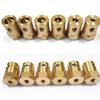 2–8mm Brass Hexagonal Coupling Adapter – Car Tire Axle Sleeve Connector