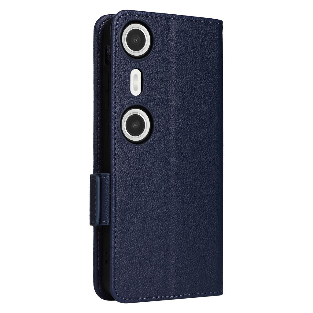 Pro XREAL Beam Pro Pouzdro s Poutkem na Zápěstí Textura Liči PU Kůže Peněženka Kryt na Telefon