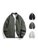 Giacca Bomber da Uomo Stile Coreano con Collo Rialzato – Casuale e Versatile per Primavera e Autunno