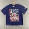 VINTAGE Tričko Rocawear Pánské 3XL XXXL Modré Hip Hop Street Wear Grafické Y2K 00. léta