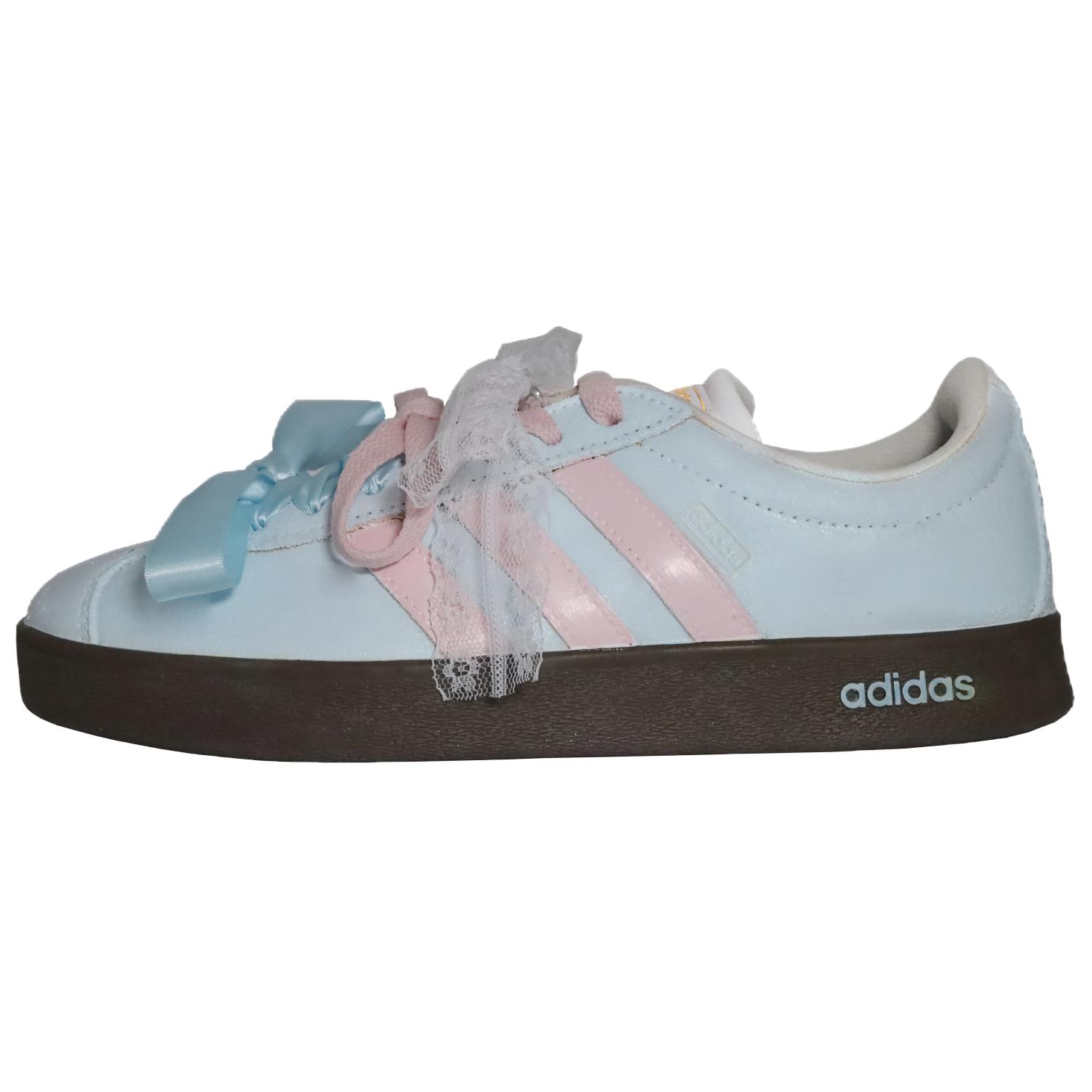 

Adidas Neo VL Court 2.0 Skateboard Shoes Unisex Low top Blue JS3003(team665-) 35⅔