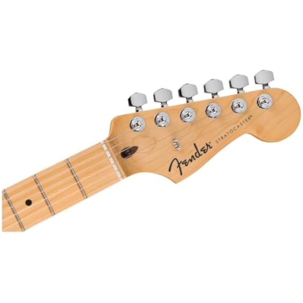 Fender Fender Electric Guitar Standard Stratocaster®, Maple Fingerboard, White Pickguard, Olympic...