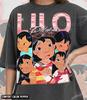Lilo Pelekai Monsters Inc Shirt, Lilo 90s Vintage Retro Bootleg Shirt, Island Family Graphic Tee, Alien Best Friend Fan Gift, #saf