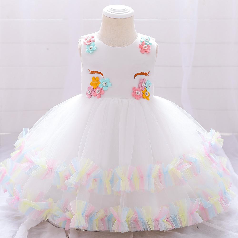 Unicorn Holiday Dress for Girls - Kids' Skirt & Dress with Unicorn Design
