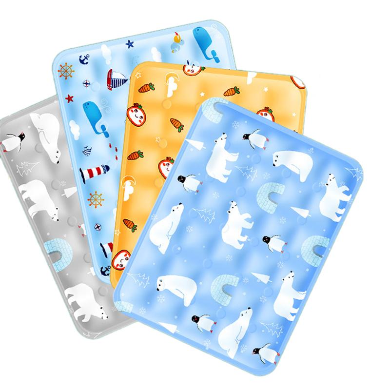 Pet Cooling Mat Dry Ice Pet Cool Pad Water Injection Cooling Dog Beds Keep Your Pet Cool Waterproof Wear Resistant For Dogs&Cats