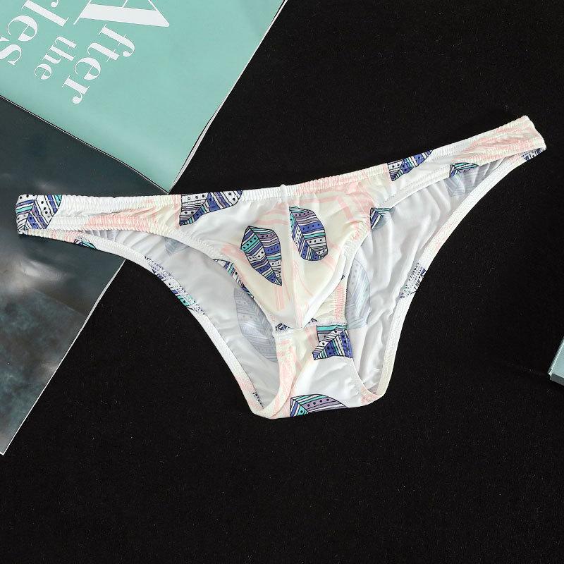 Calzoncillos bóxer para hombre U Convexo Cintura Baja Deportes Verano Shorts Estampados