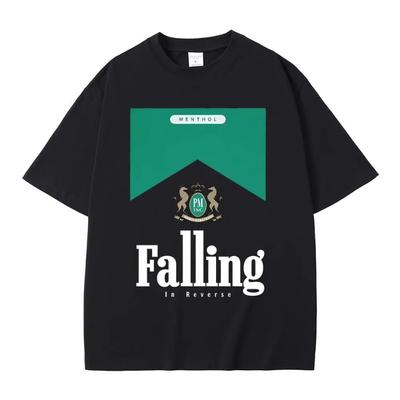 Grafické tričko Falling in Reverse Pánské Dámské Rocková móda Módní tričko Streetwear Léto Pánské Ležérní Měkké Bavlněné Trička