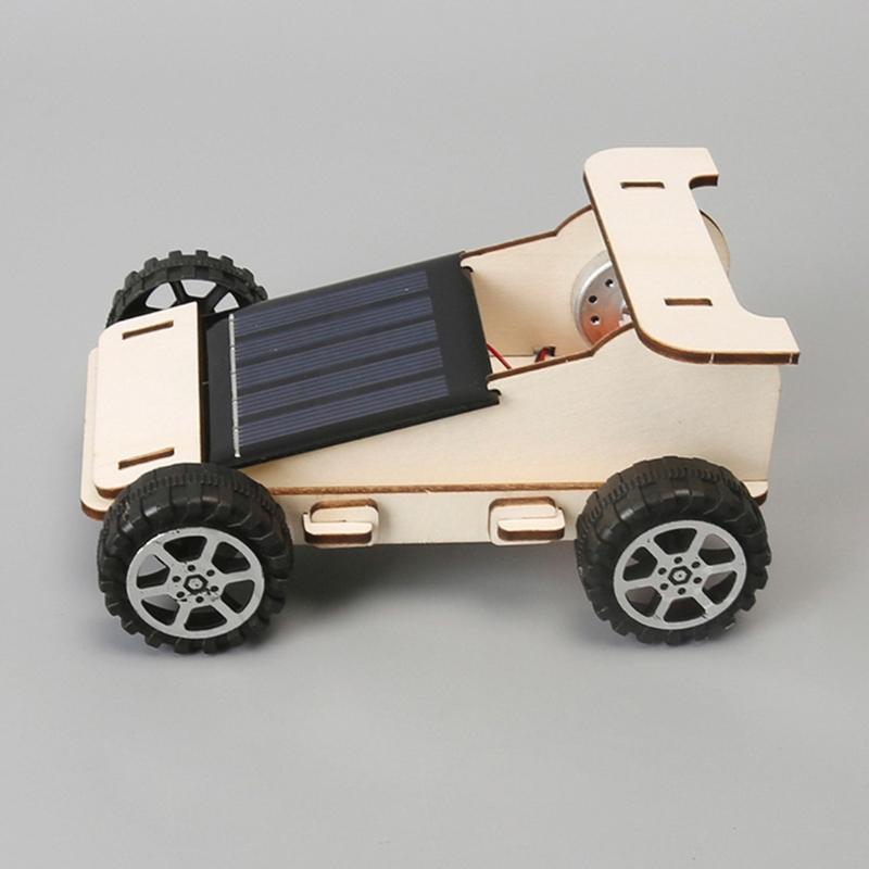 Kits Science Toy Assemble Solar-Powered Car Models Kits Science Experiment For Exploration Educational STEM Toy