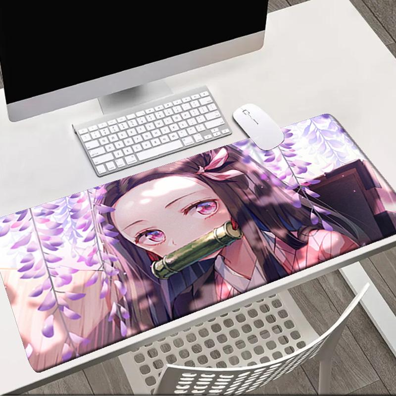 Anime Slayer Characters   Mouse pad Office Desk Mat, Gaming Mouse Pad Mousepad, keyboard pad,Heavy-Duty Non-Slip Rubber Backing, Gift