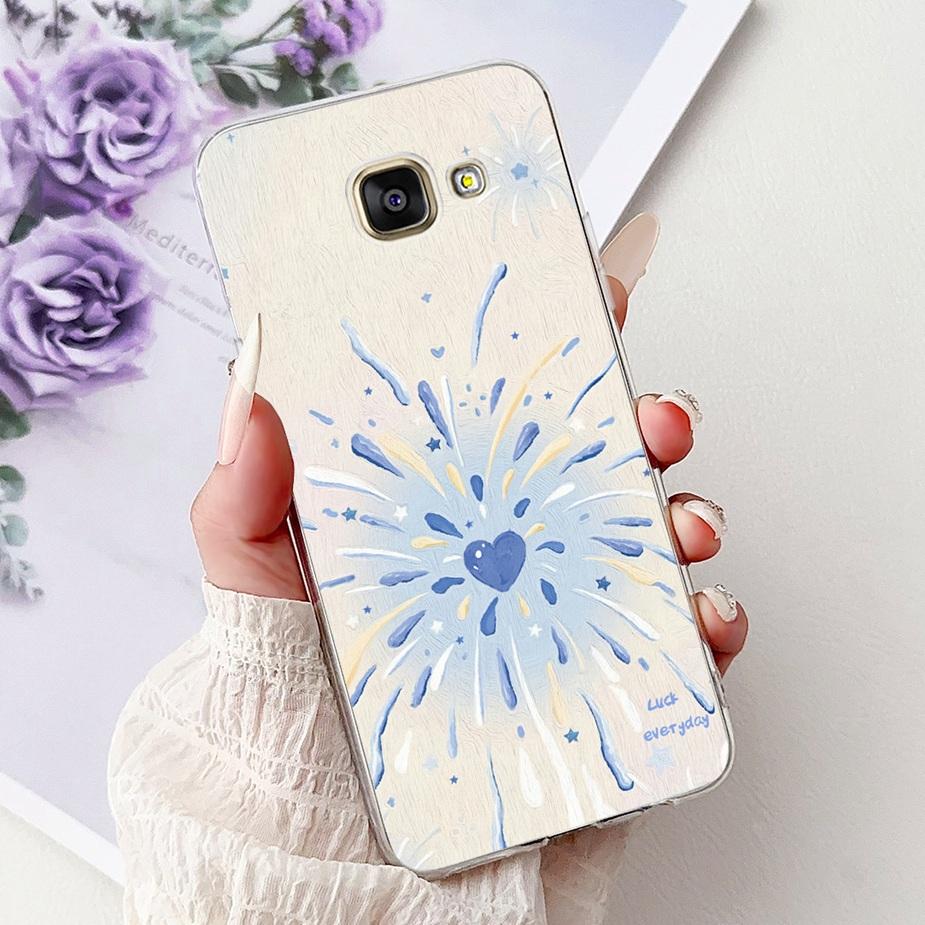 For Samsung Galaxy A5 2016 2017 Case Cute Cat Lion Painted Cover Soft Slim Phone Case For Samsung A5 2017 2016 A510F A520F Shell