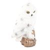 Outdoor Solar Ground Insert Landscape Light Owl Shape Waterproof Garden Decorative Lamp White