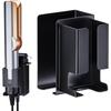 Hair Tool Holder Wall Mount Dual Storage Compartments