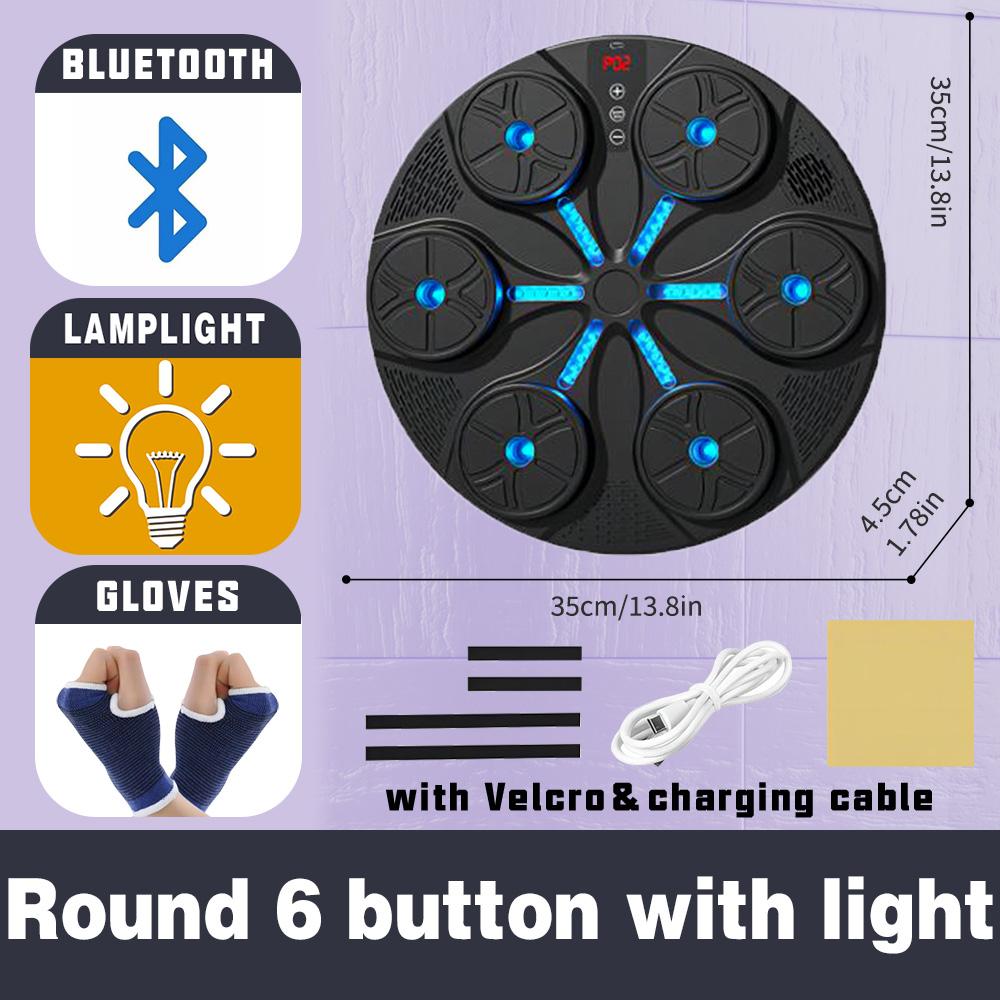 Nový Smart Music Boxer Dospělí/Děti Sport Fitness Trenér boxu Domácí Cvičení Reakce Trénink Boxerský terč