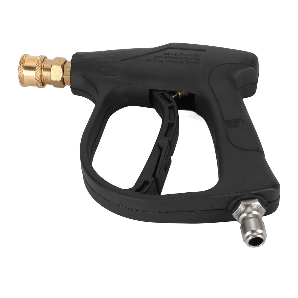 High Pressure Washer Handle Pure Copper Spool 4350PSI Pressure Washer Sprayer Handle with 3 8 Inch Quick Connector for