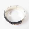 Great TIFFANY&Co. Bangle T cut out Silver black AG925 Women Used