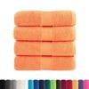 VidaXL Serviettes d'invité de Qualité Supérieure 4 pcs, Draps de Bain, Essuie-mains, Serviette de Visage Salle de Bain, 137375