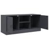 Vidaxl TV Cabinet, Anthracite, 99X39X44 Cm, Steel