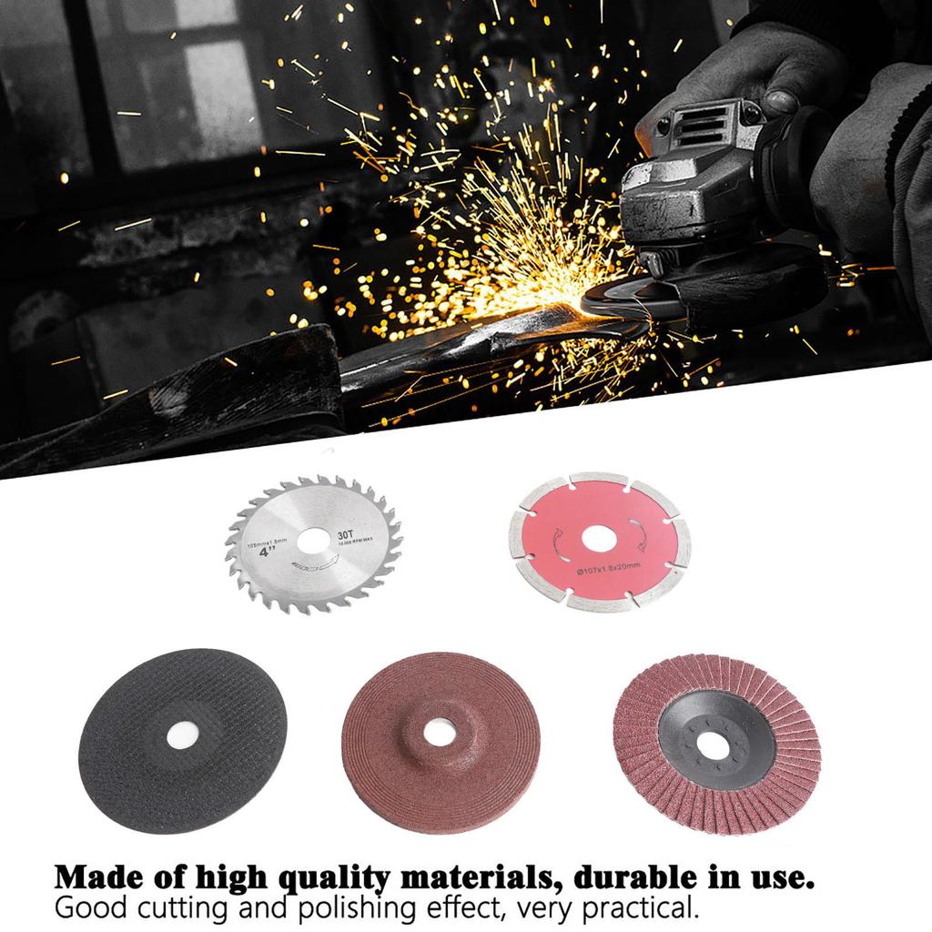 Electric Drill Conversion Angle Grinder Connecting Rod Cutting Disc Polishing Wheel Accessory