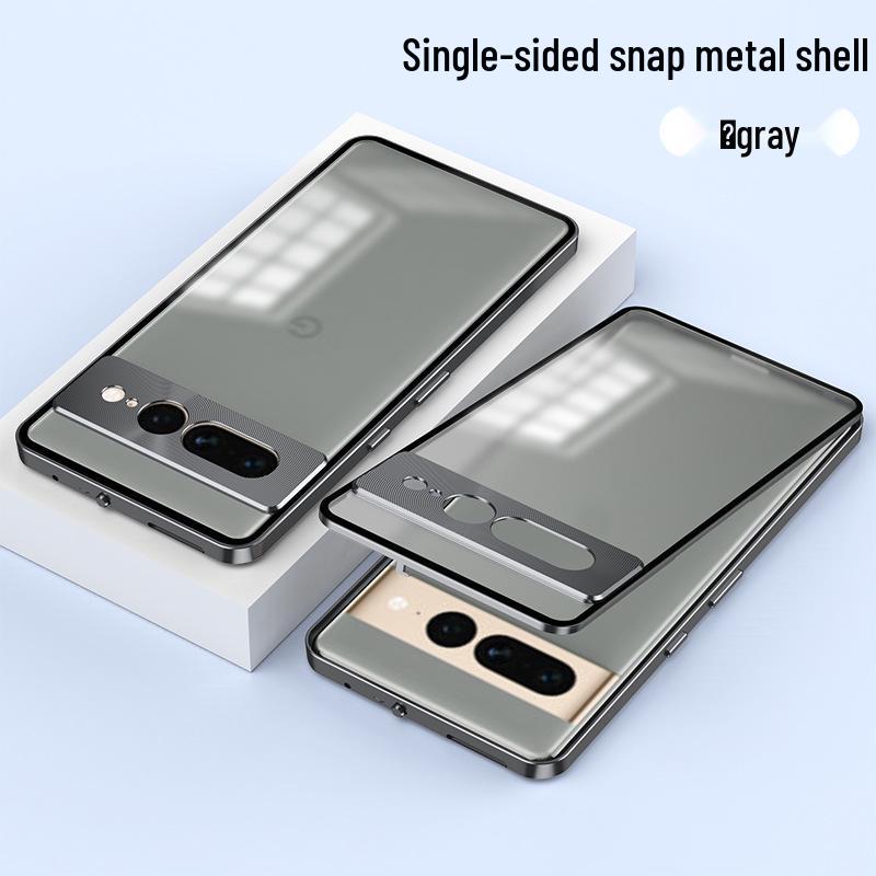 Google Pixel 9 Pro Pop-Up Aluminum Alloy Magnetic Matte Phone Case
