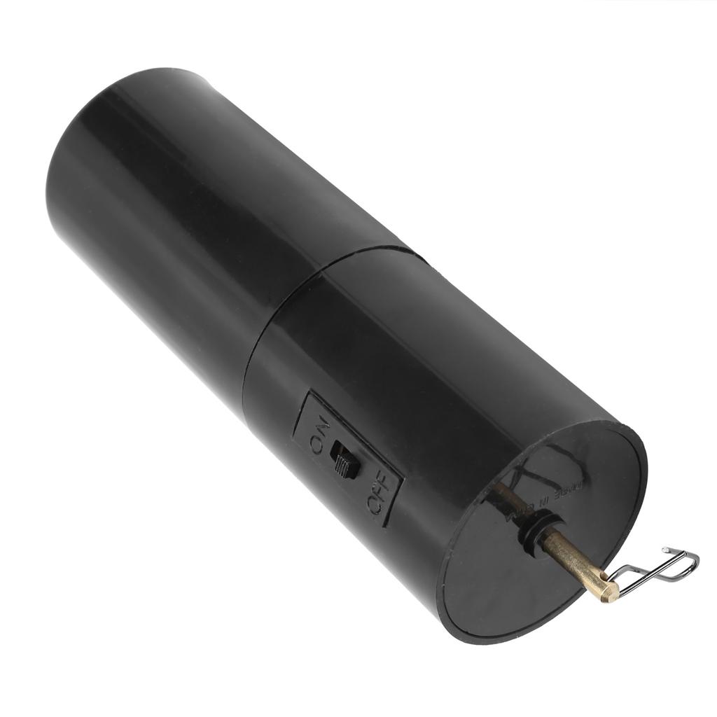 Hängender schwarzer rotierender Motor für Windspiele Mobile Batteriebetriebenes Gartendekor-Accessoire