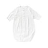 De All with Yoke Snap Newborn Baby Made In Japan Suitable for Autumn and [Cream Coco] Two-way [Crotch Replacement/2way] 50-70cm (Smooth (material