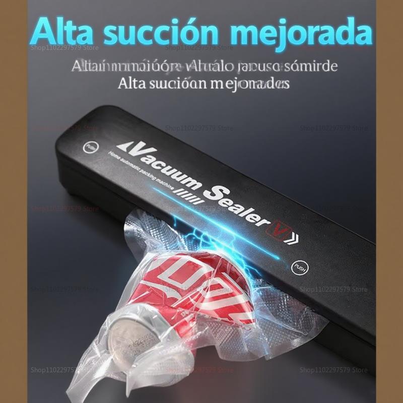 NEW Automatic Food Vacuum Sealer Machine with Portable Vacuum Bags Kitchen Food Saver 220V for Freshness Preservation 2025