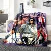 Personalisierbare Decke mit Namen Michael Jackson, Weich & Warm, für Sofa, Büro, Bett, Reisen, Mittagspause, Geschenk, Geeignet für Alle Jahreszeiten