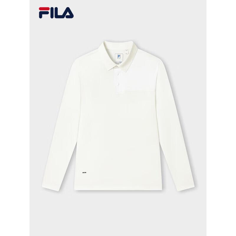 FILA Men s Knit Long Sleeve Polo Shirt XL
