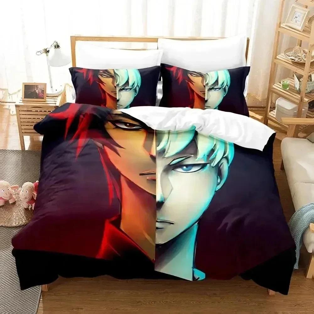 3D Print Anime Devilman Crybaby Beding Set Soft Duvet Cover Bed Linen Set Comfortable Quilt Cover Pilowcase Quen Young Boys Adult People Beding Set