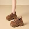 Women's shoe temperament college style Le Fu shoes women's 2025 autumn new style sponge cake casual single