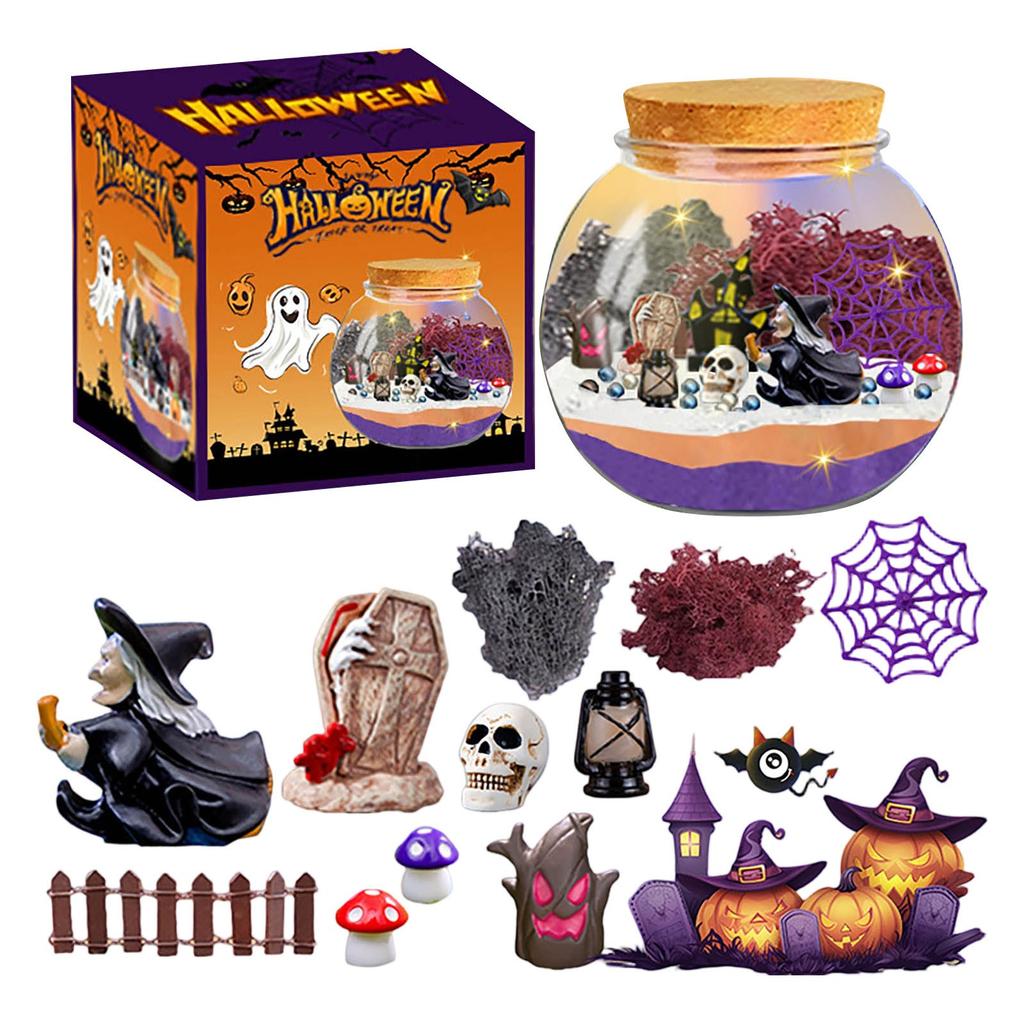 Creative DIY Crafts Halloween Lamp Micro  Holiday Gifts And Toys