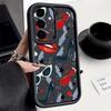 Fashion Lips Heels Print Case For Samsung S26 S25 Ultra S24 S23 Plus S22 S21 FE A54 A25 A35 A55 A16 A26 A36 A56 A17 A27 A37 A57 5G Shockproof Cover
