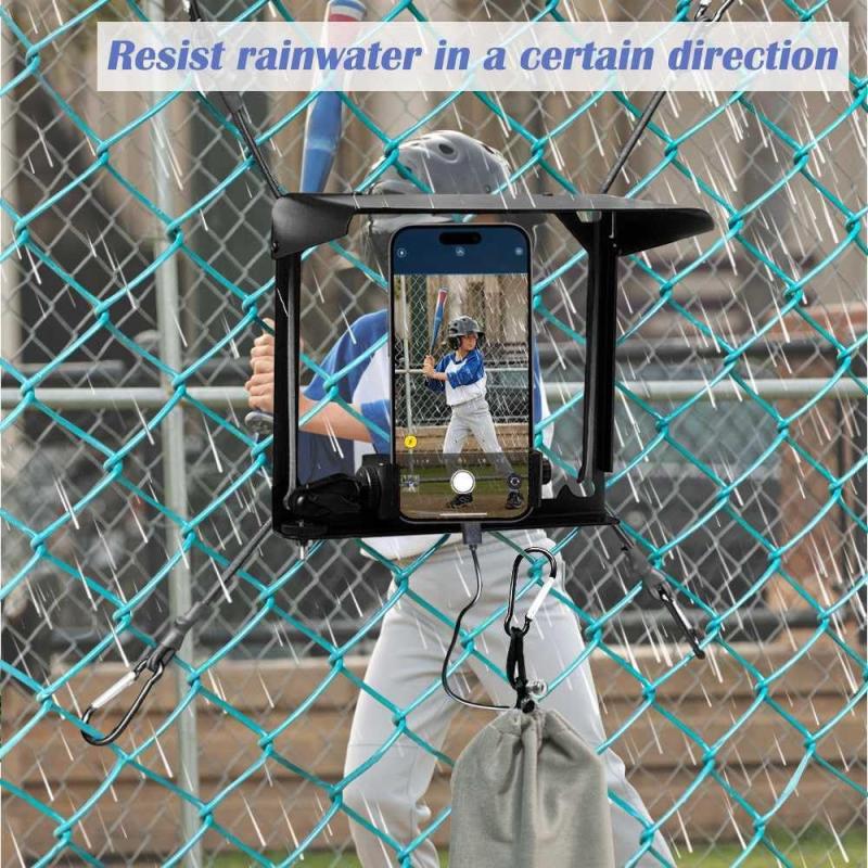 

1 Piece Stable Camera Mount For Recording Tennis Games Cell Phone Fence Mount For Sports Camera