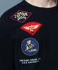 AVIREX TOP GUN WAPPEN CREW NECK Top Gun Patch XL T-SHIRT (WEB&DEPOT Exclusive) T-Shirt, 010, Black, 783-3934021