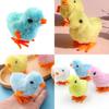 Fluffy Wind-up Chicken Dance Clockwork Plush Kids Toy