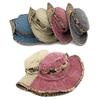 2025 Outdoor Fisherman Hats Men Women Summer Wide Brim Bucket Hat Sunscreen Sun Hat Fishing Hiking Cap Washed Cotton Panama Cap