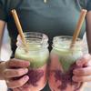 10Pcs/set 20cm Reusable Bamboo Straws Eco-friendly Bar Party Drinking Straw with Cleaning Brush Natural Bamboo Cocktail Straws