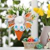 Easter Wreaths For Front Door Artificial Seasonal Easter Decor Front Door Garland Rabbit Decor Wreath For Indoor Outdoor Table