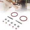 12PCS Silicone O Ring Seals Maintenance Set for Coffee Machine Silicone O Ring Repair Kit Coffee Maker Seal Gaskets with Tools